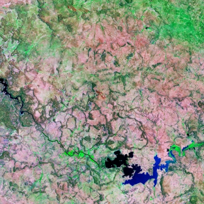ESA - Immagine della settimana: Diga di Gariep, Sud Africa (29 marzo 2021)