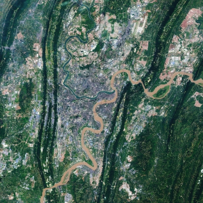 ESA - Immagine della settimana:  Chongqing, Cina (13 giugno 2021)