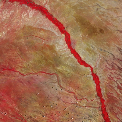 ESA - Immagine della settimana:  Fiume Tana (21 giugno 2021)