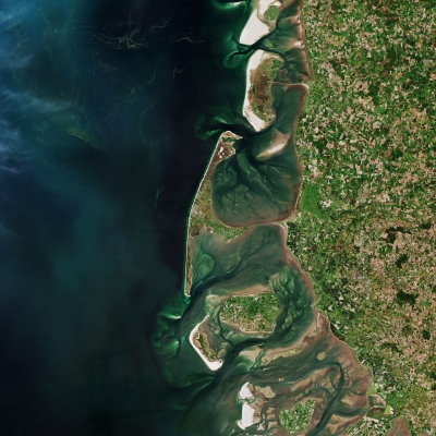 ESA - Immagine della settimana:  Isole Frisone Settentrionali (04 luglio 2021)