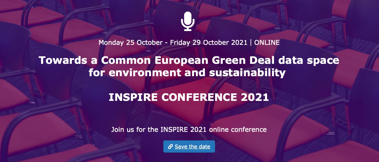 GreenData4All nella prossima Conferenza INSPIRE