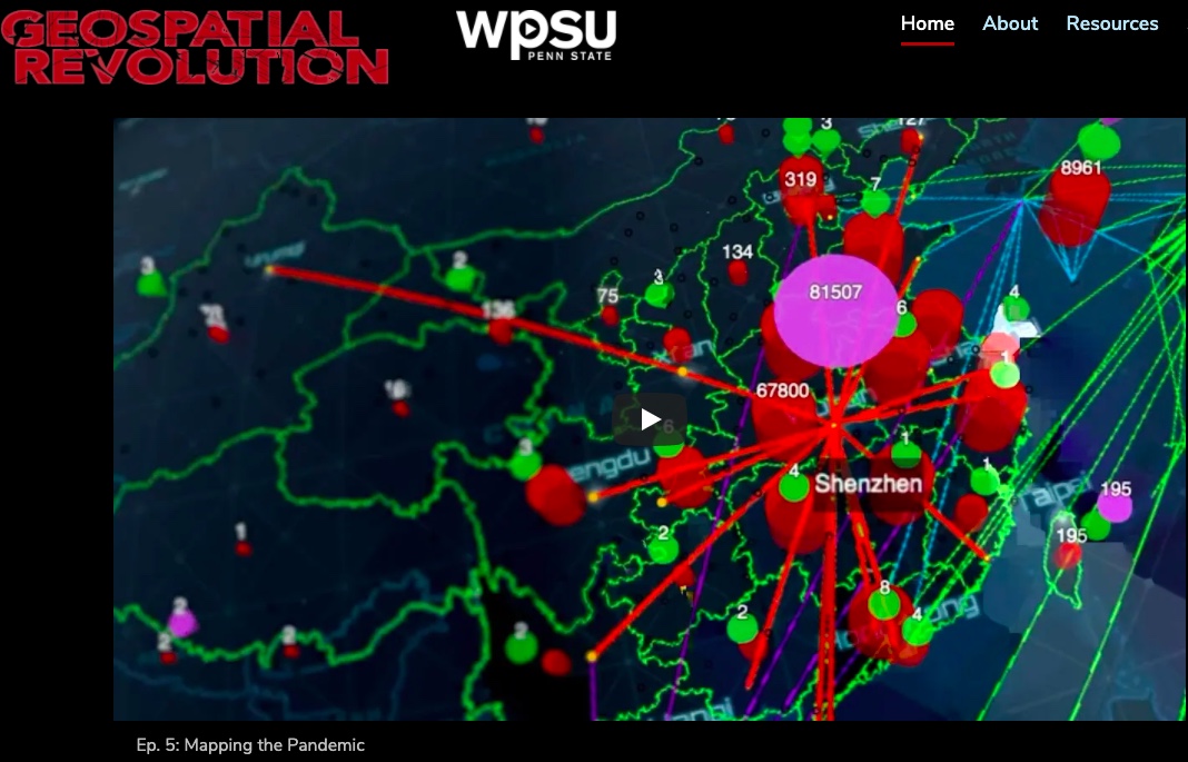 Geospatial Revolution: pubblicato il 5° episodio che riguarda le pandemie 