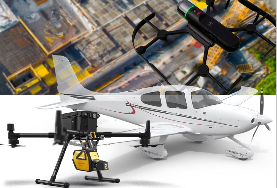 Nuovi sensori LiDAR da Yellowscan e Leica