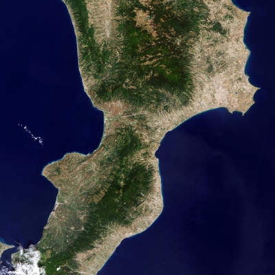 ESA - Immagine della settimana:  Calabria, Italia (26 settembre 2021)