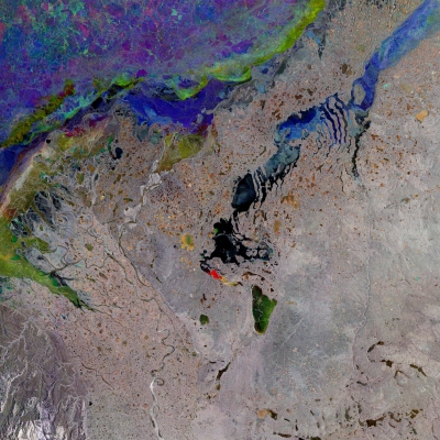 ESA - Immagine della settimana:  Fiume Mackenzie, Canada (03 ottobre 2021)