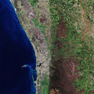 ESA - Immagine della settimana:  Perth, Australia (24 ottobre 2021)