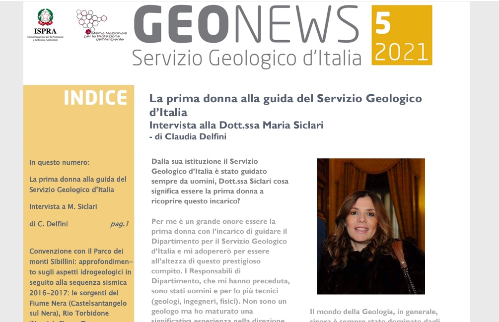 La prima donna alla guida di un organo cartografico nazionale