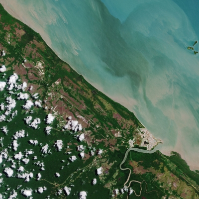 ESA - Immagine della settimana:  Kourou, Guiana Francese (19 dicembre 2021)