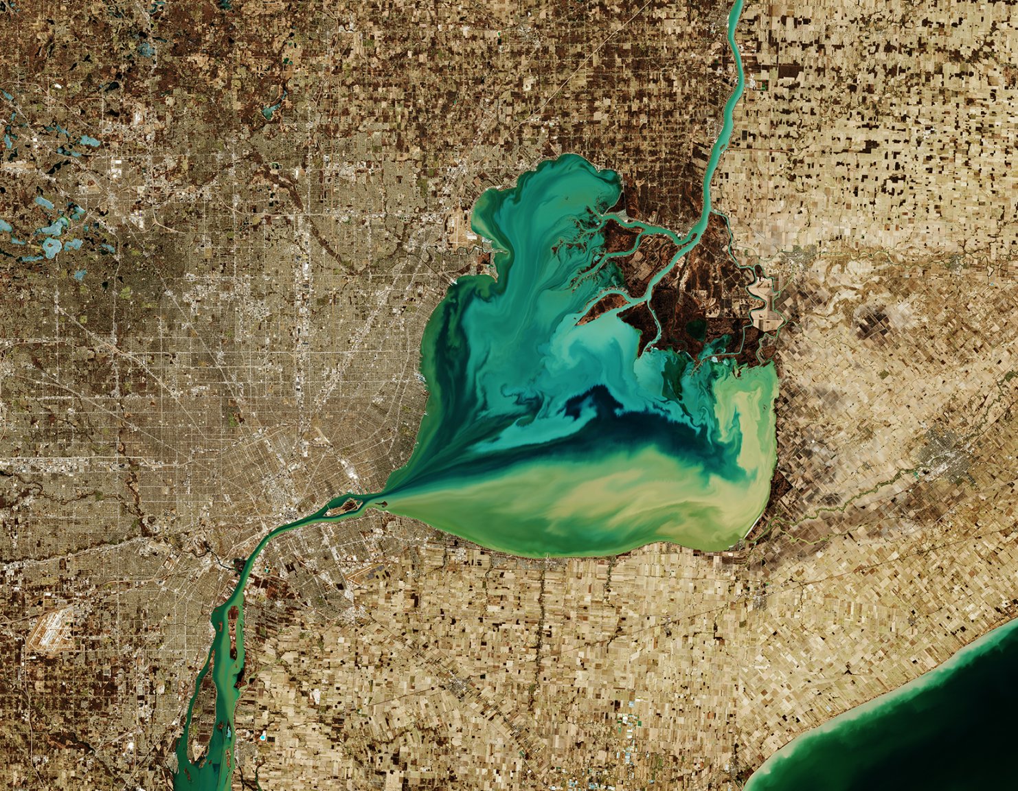 ESA - Immagine della settimana: Lago St.Clair (01 dicembre 2019)