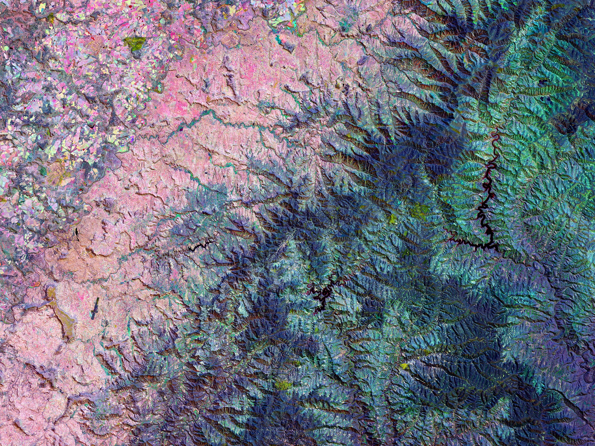 ESA - Immagine della settimana:  Lesotho (30 gennaio 2022)