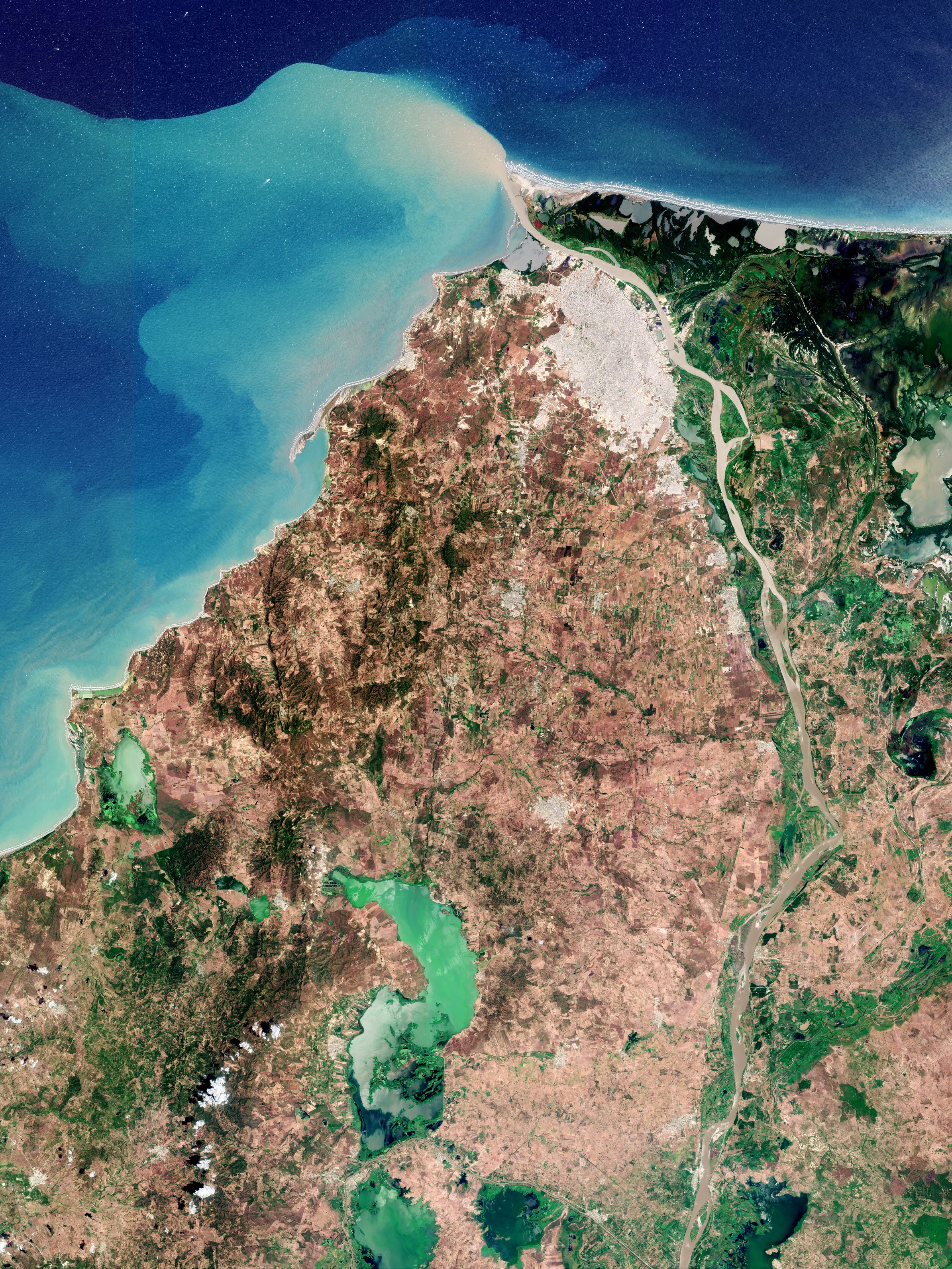 ESA - Immagine della settimana:  Barranquilla, Colombia (03 aprile 2022)