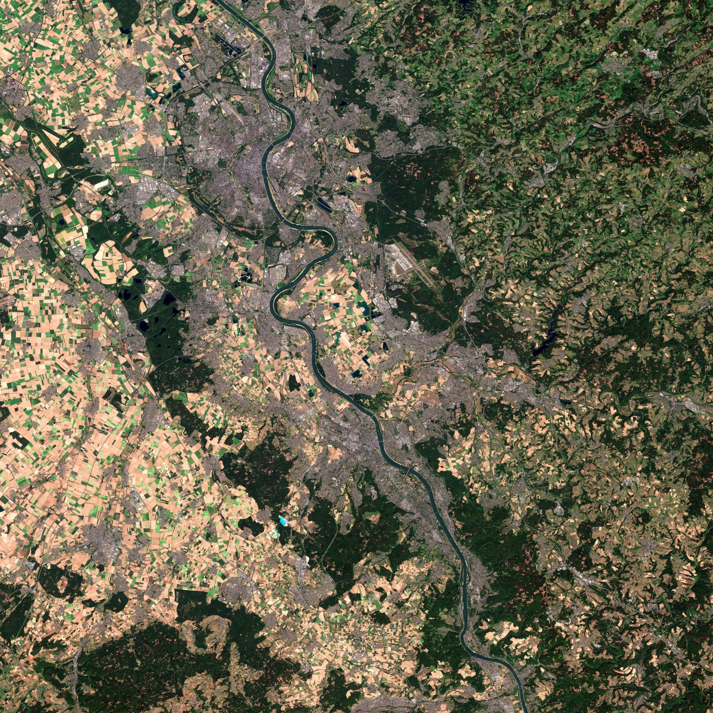 ESA - Immagine della settimana:  Bonn, Germania (22 maggio 2022)