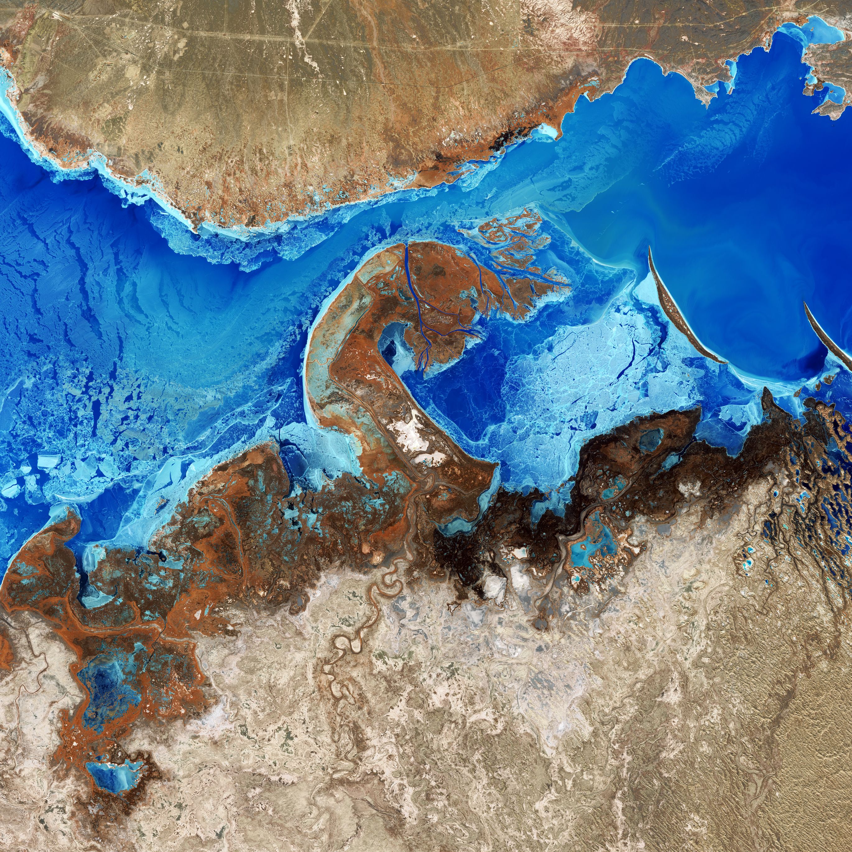 ESA - Immagine della settimana:  Lago  Balkhash (27 giugno 2022)