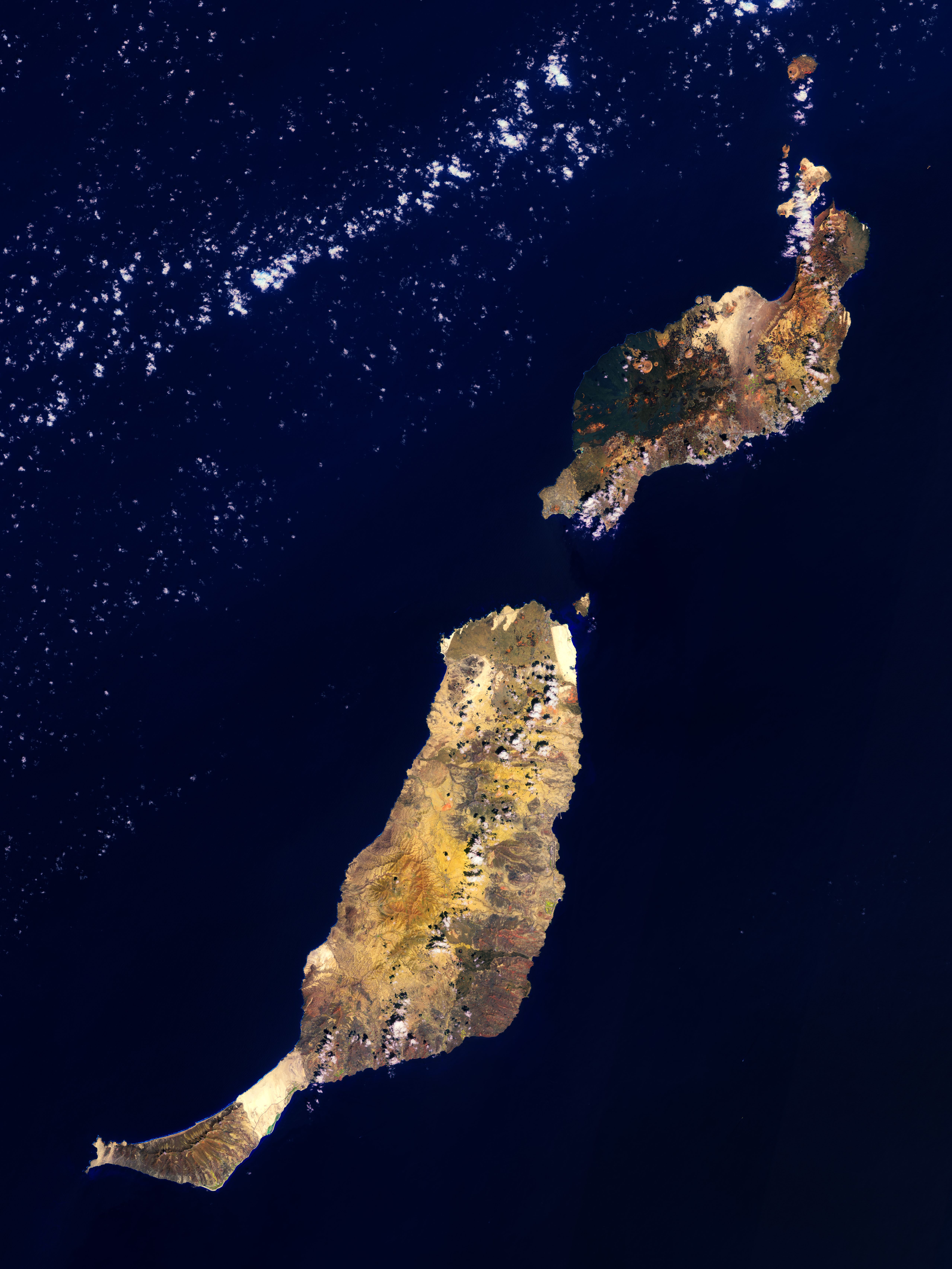 ESA - Immagine della settimana:  Fuerteventura e Lanzarote (10 luglio 2022)