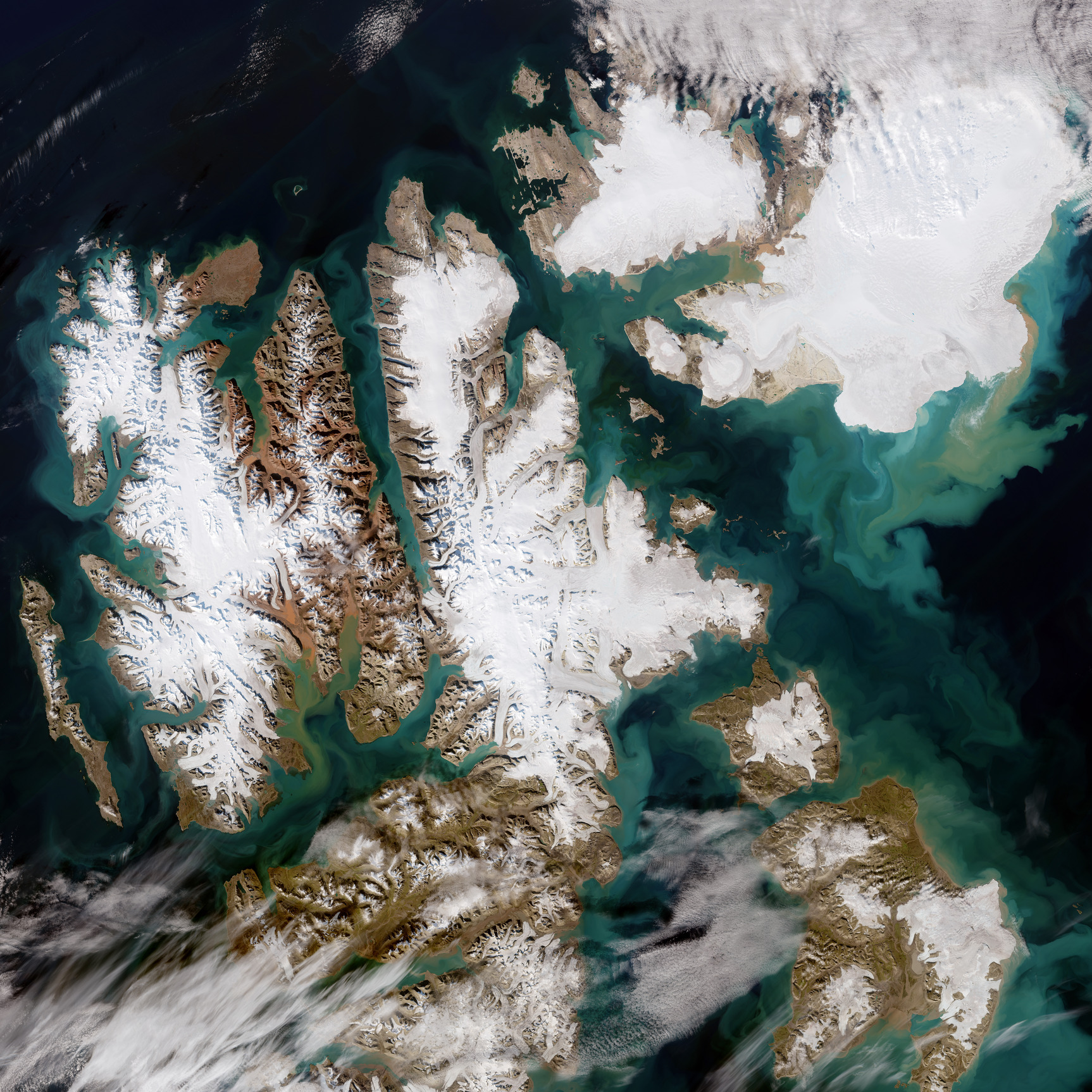 ESA - Immagine della settimana:  Svalbard (29 ottobre 2022)