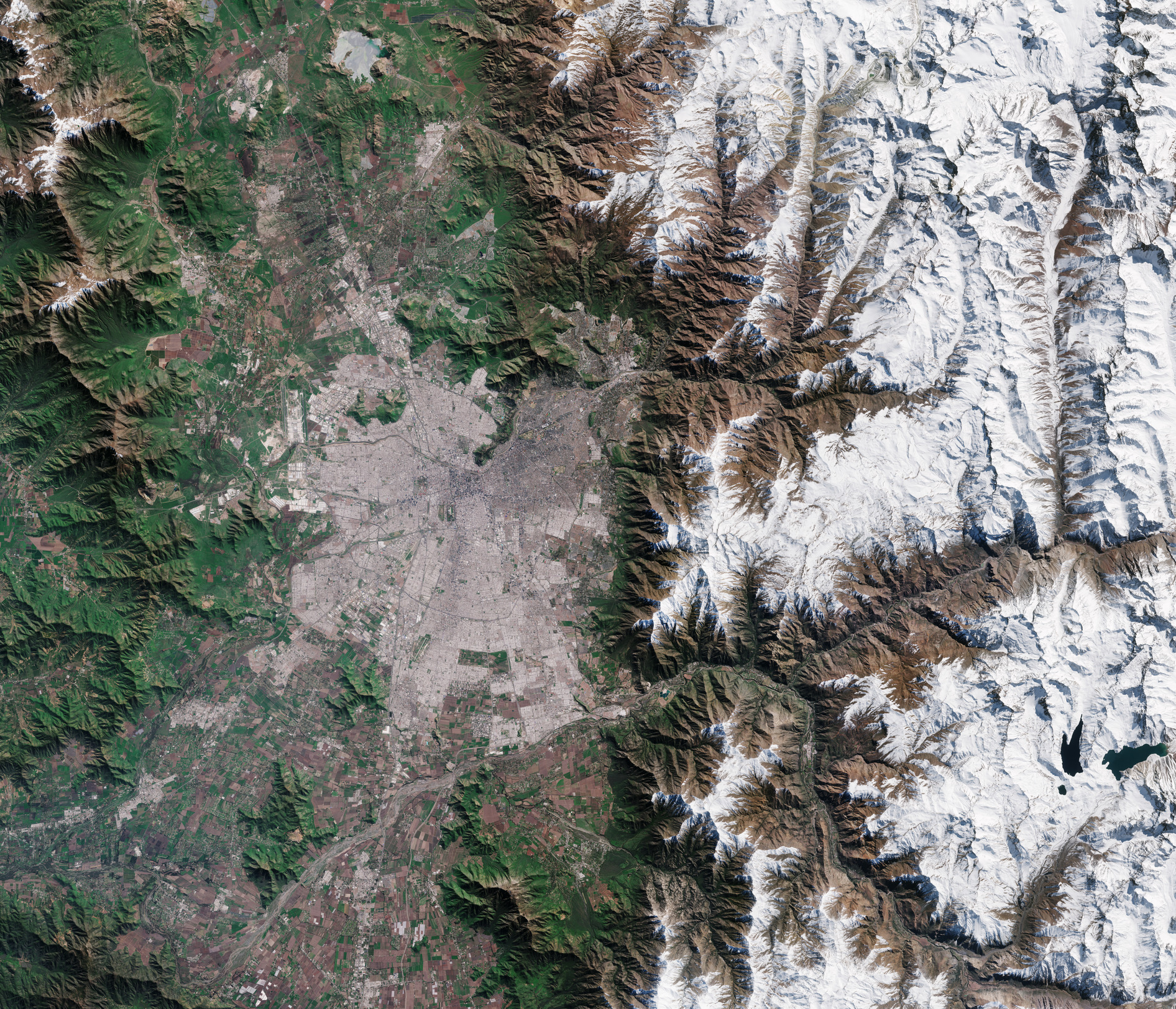 ESA - Immagine della settimana:  Santiago, Cile (13 novembre 2022)