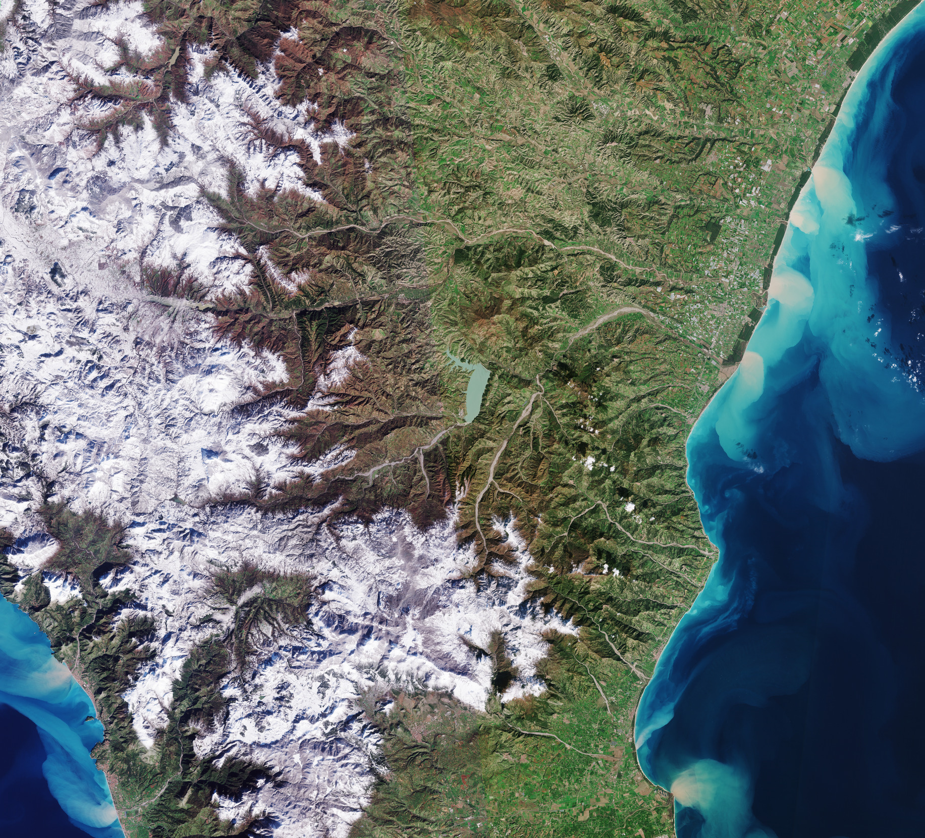 ESA - Immagine della settimana:  Parco Nazionale del Pollino, Italia (02 aprile 2023)