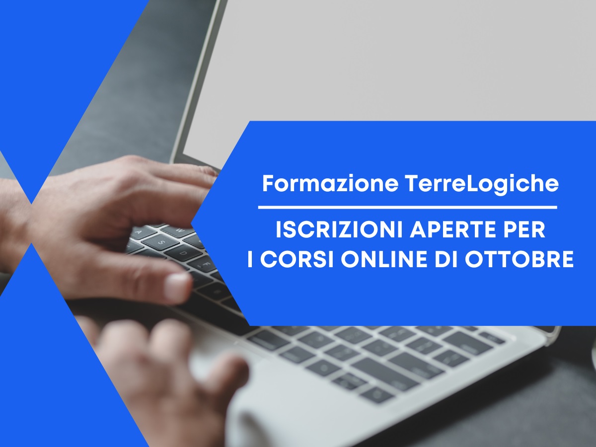 Riparte la Formazione TerreLogiche: ecco tutte le opportunità di ottobre!