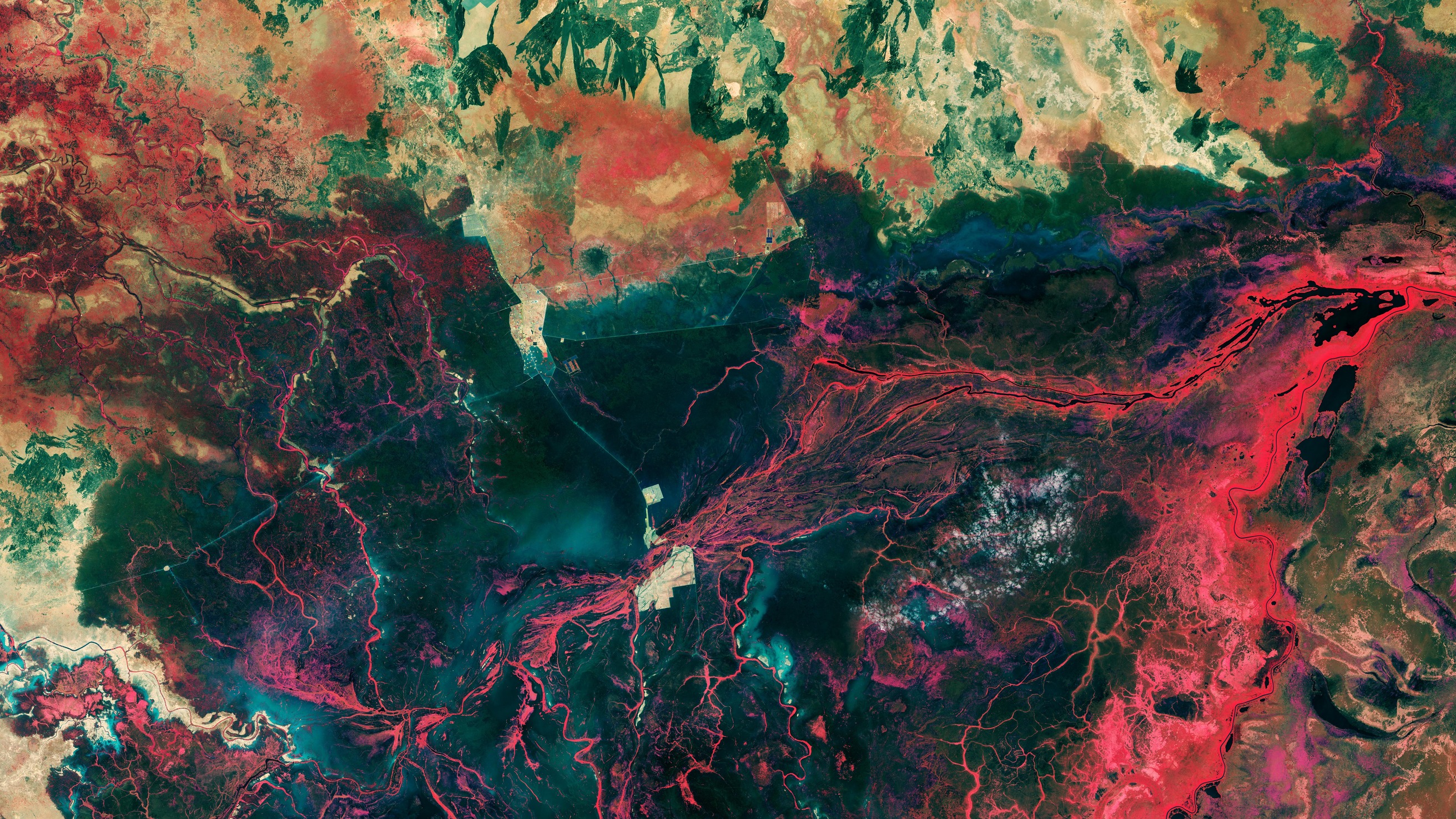 ESA - Immagine della settimana:  Bentiu, Sudan del Sud (15 ottobre 2023)