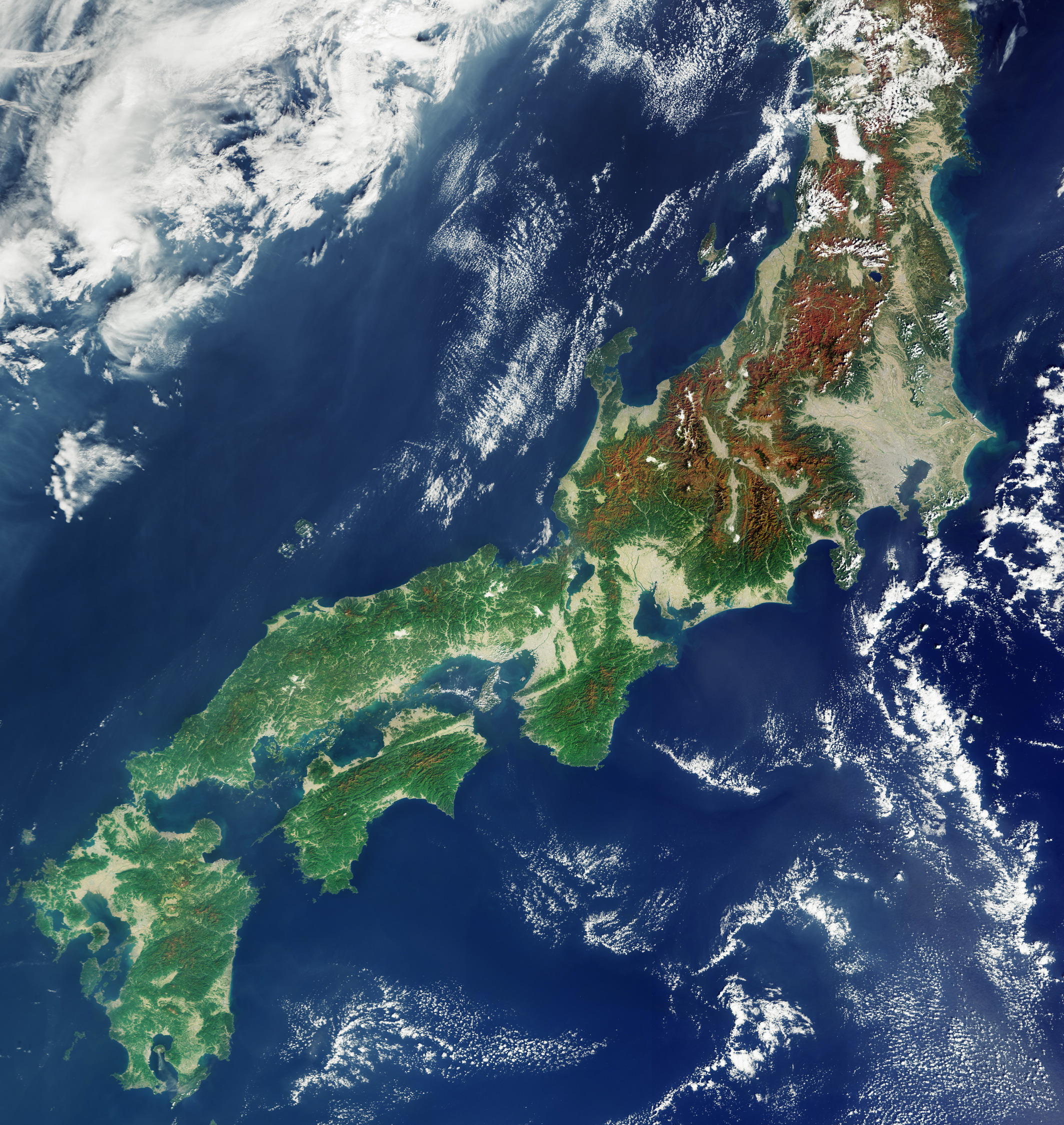 ESA - Immagine della settimana:  Autunno in Giappone (12 novembre 2023)