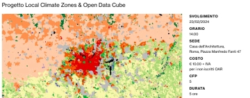 Immagini satellitari e strumenti open source per la valutazione ambientale - Roma 23 Febbraio 2024 - OAR