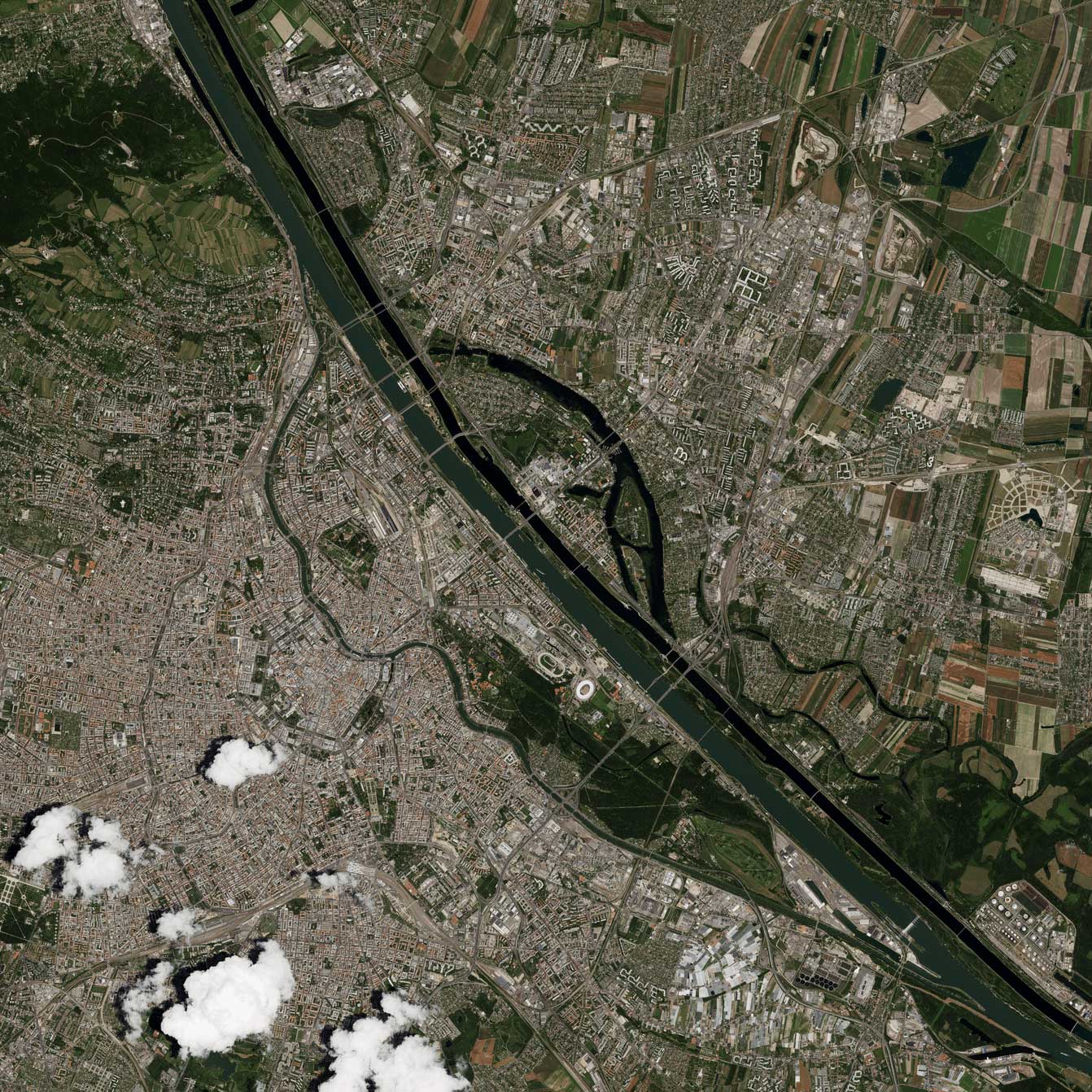 ESA - Immagine della settimana:  Vienna, Austria  (17 marzo 2024)