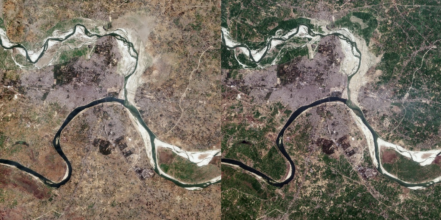 ESA - Immagine della settimana: Festival di Maha Kumbh Mela, India (02 marzo 2025)
