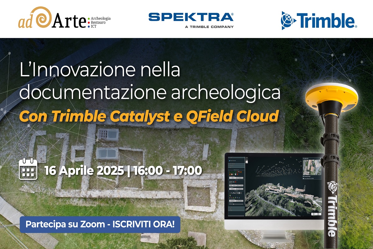L'innovazione nella documentazione archeologica con Trimble Catalyst e QField Cloud 