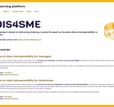 Corsi certificati sull’interoperabilità dei dati geolocalizzati disponibili anche in modalità self-learning