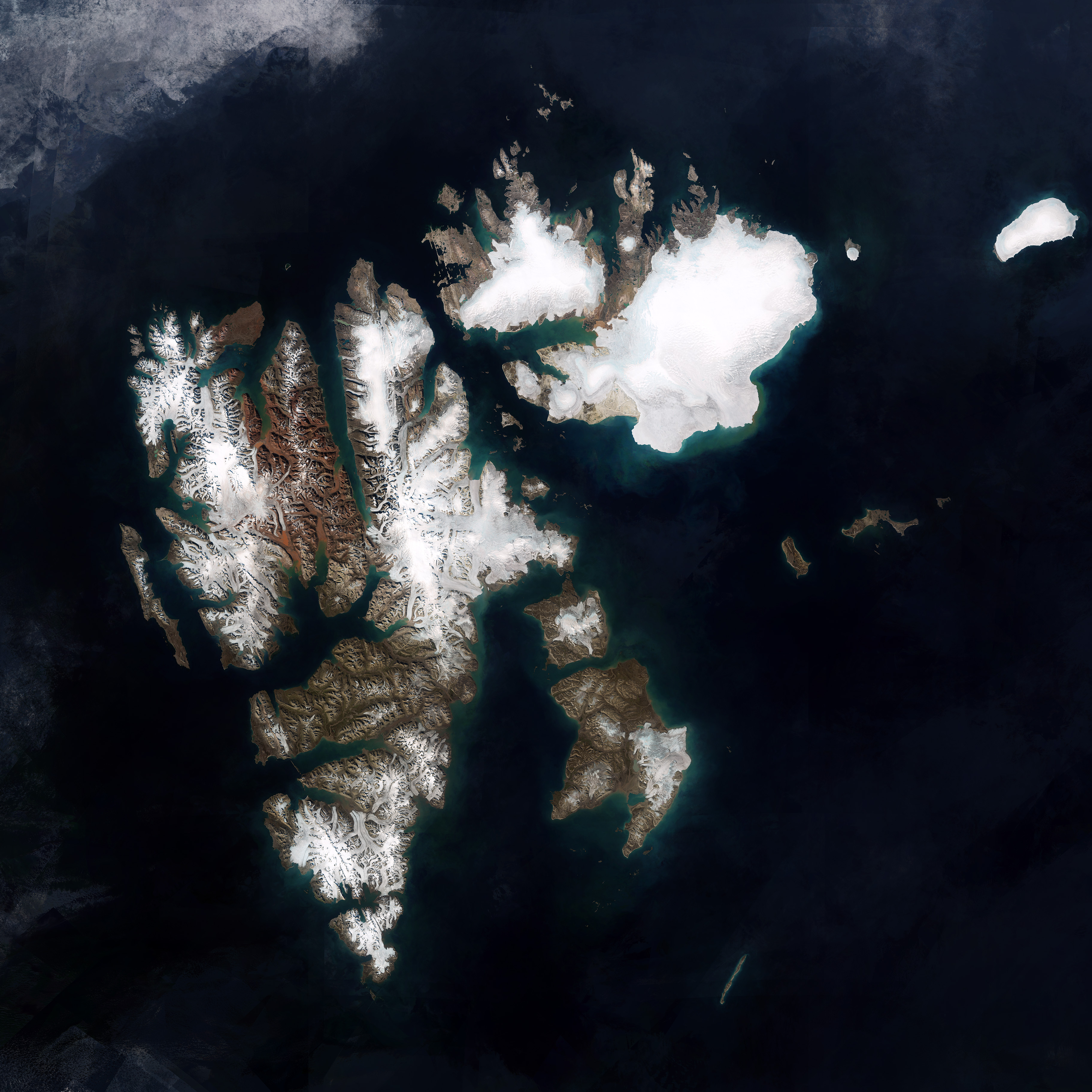 ESA - Immagine della settimana: Arcipelago delle Svalbard (19 maggio 2025)