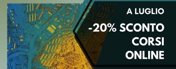 Luglio con TerreLogiche - Sconto 20% sui corsi QGIS, Geodatabase (PostGIS), Geostatistica con R e QGIS, Google Earth Engine ed ESG 