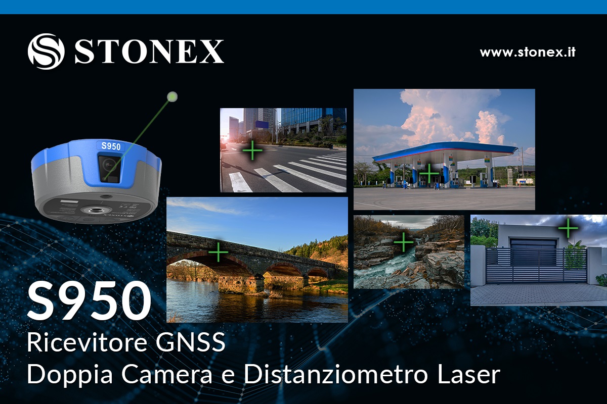 Nuovo Stonex S950 GNSS: un alleato compatto e performante per il rilievo professionale