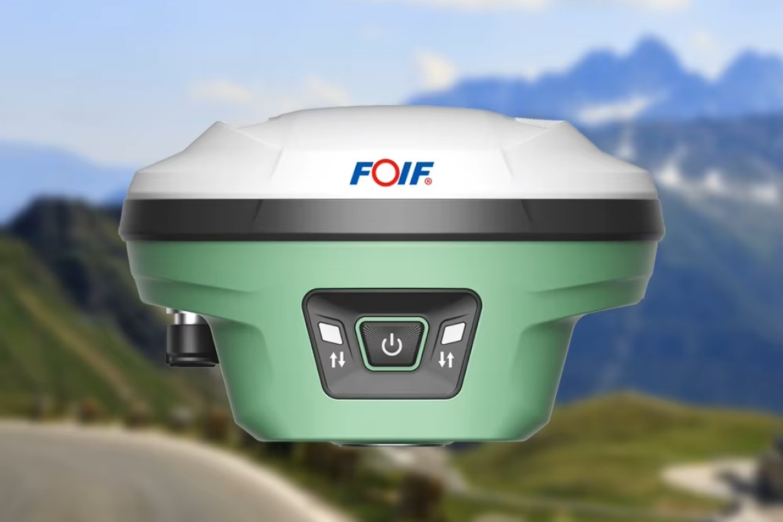 FOIF A66Max con distanziometro laser, doppia camera integrata e controller P9V ideale per rilievi di precisione