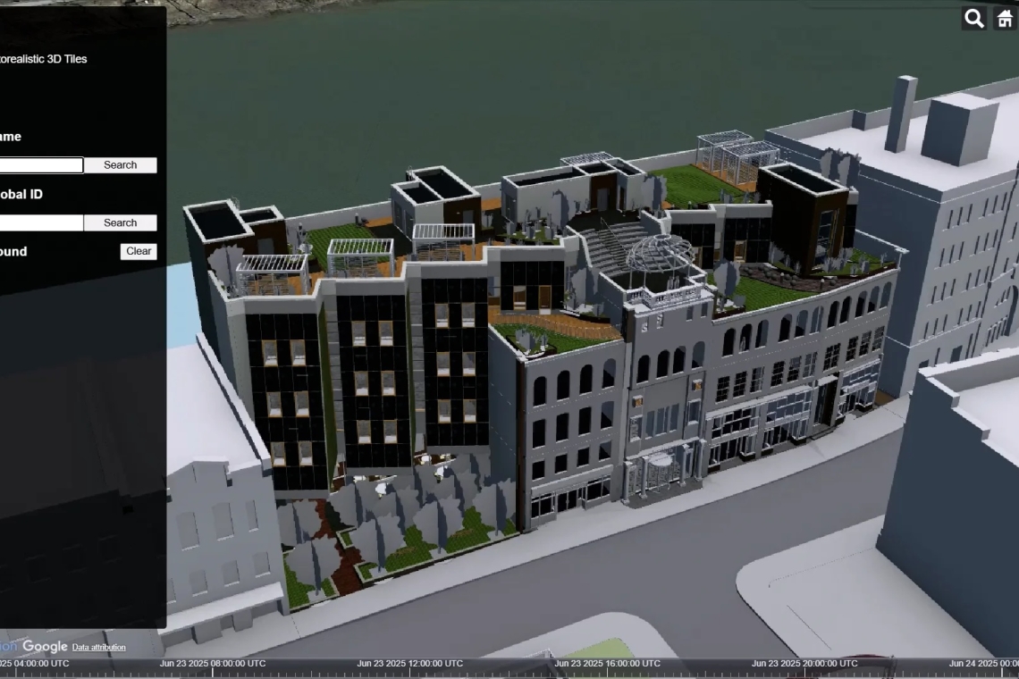 iTwin Platform integrata in Cesium: digital twin per infrastrutture resilienti
