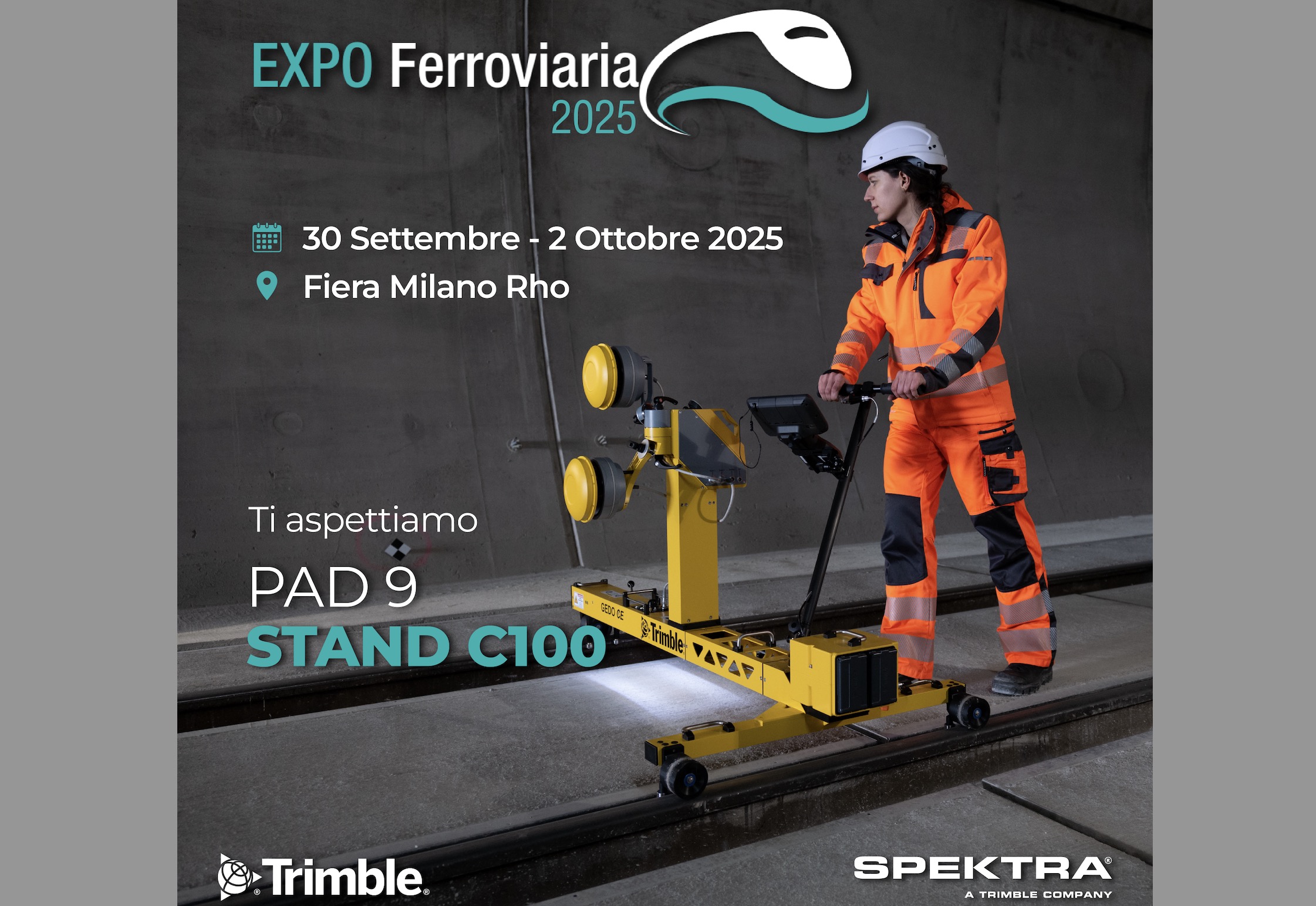 SPEKTRA porta l’innovazione a EXPO Ferroviaria 2025