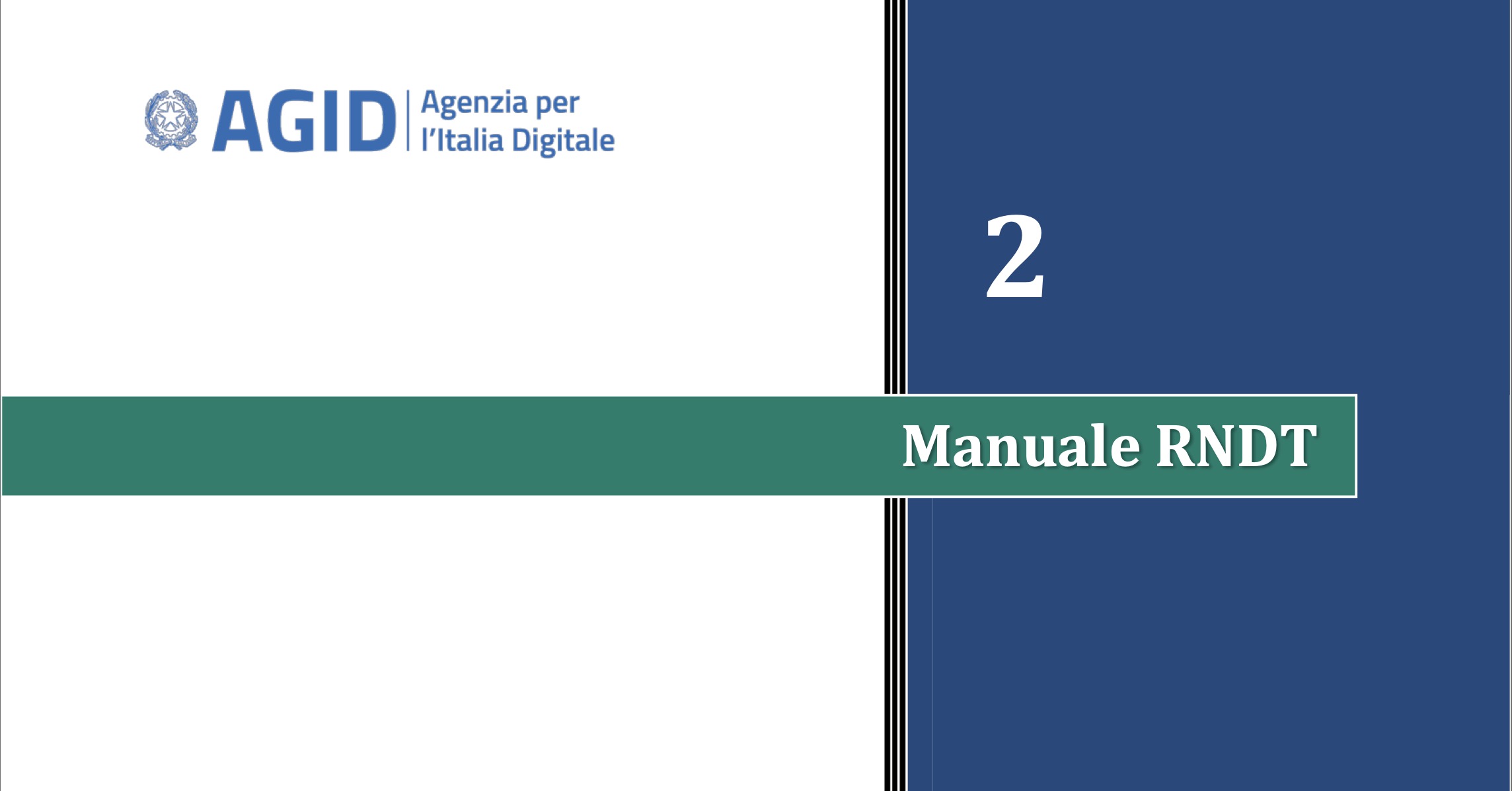 Manuale RNDT: le nuove regole per i metadati dei dati territoriali