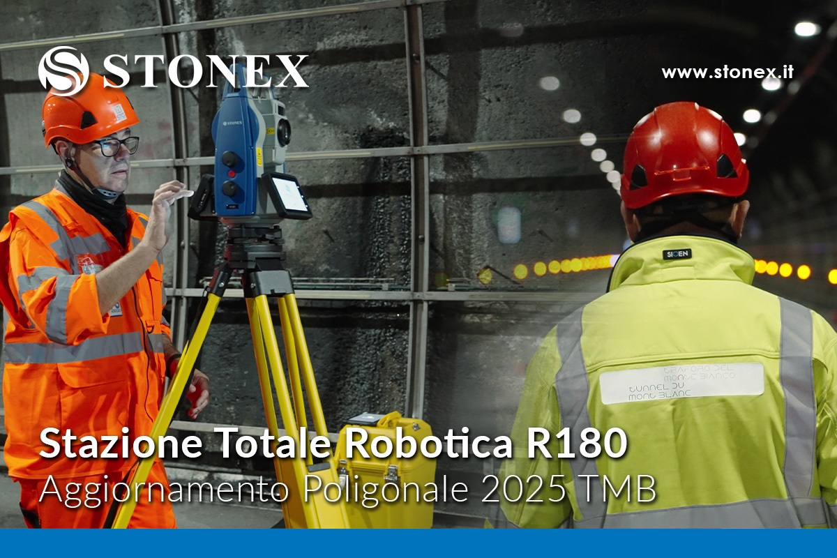 Aggiornamento Poligonale 2025 al Traforo del Monte Bianco con Stonex R180