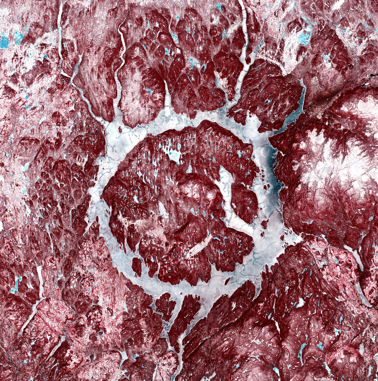 ESA - Immagine della settimana: Cratere Manicouagan (22 dicembre 2025)