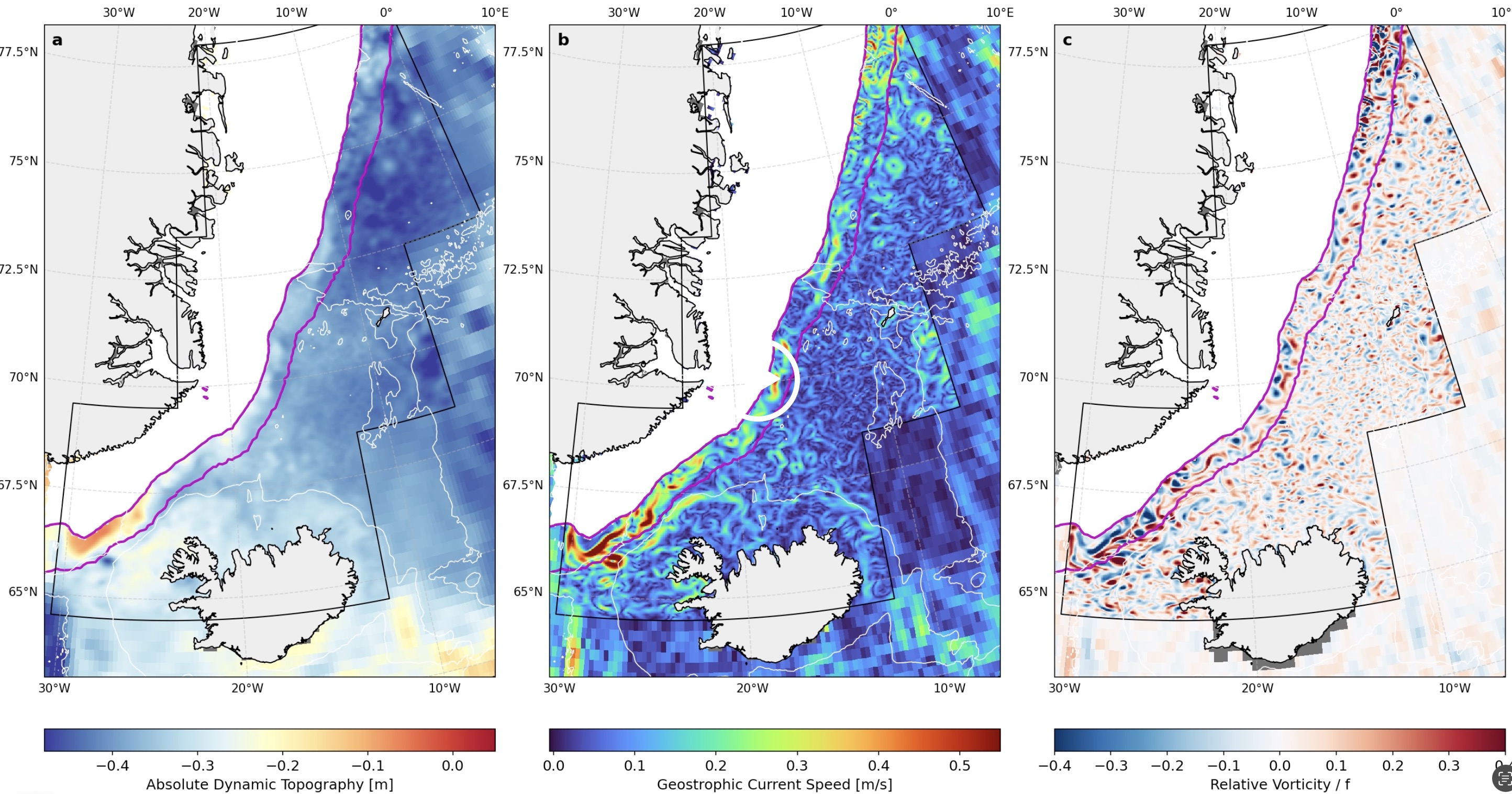 La circolazione oceanica artica rivelata con dettaglio senza precedenti grazie al satellite SWOT