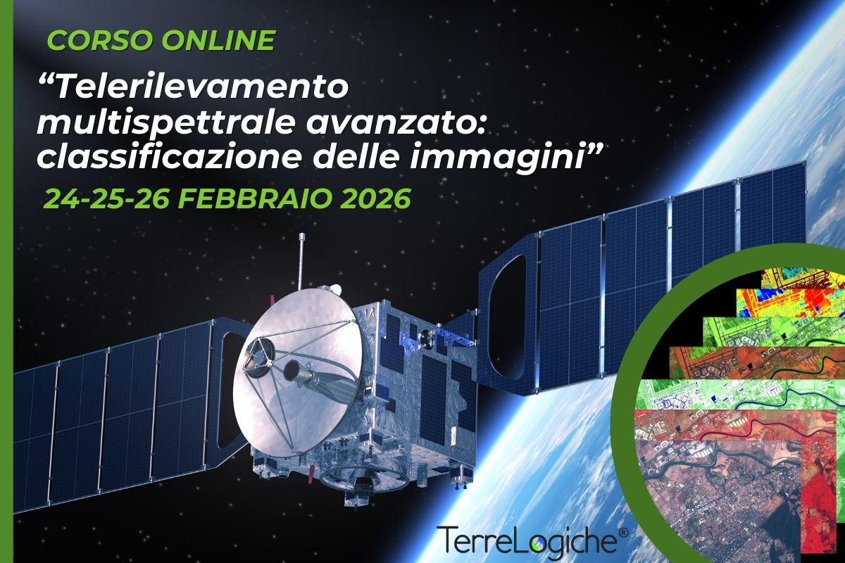 Monitoraggio territoriale e Telerilevamento: TerreLogiche presenta la nuova edizione del corso sulle immagini multispettrali