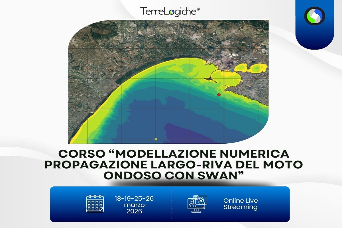 Modellazione del moto ondoso: al via il nuovo corso TerreLogiche su SWAN