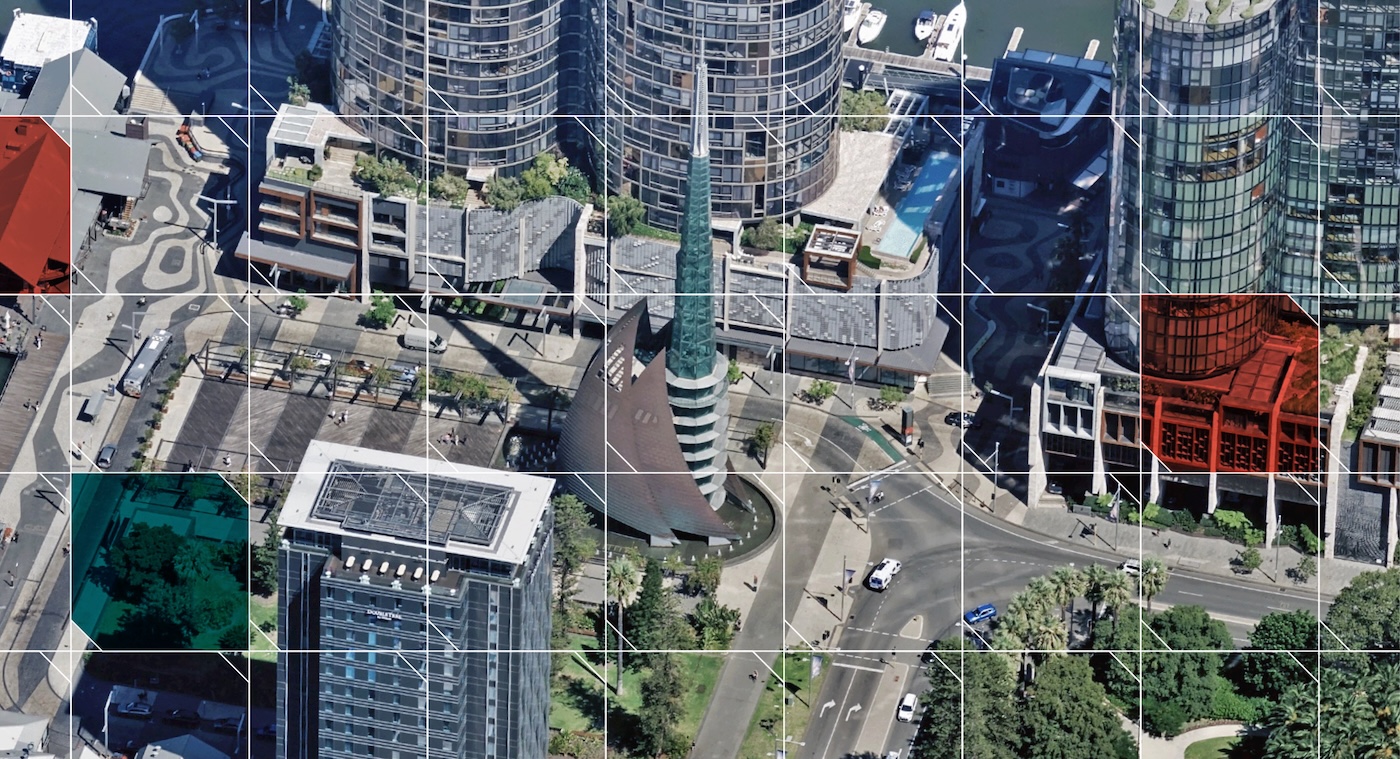 Intelligence imagery grid
