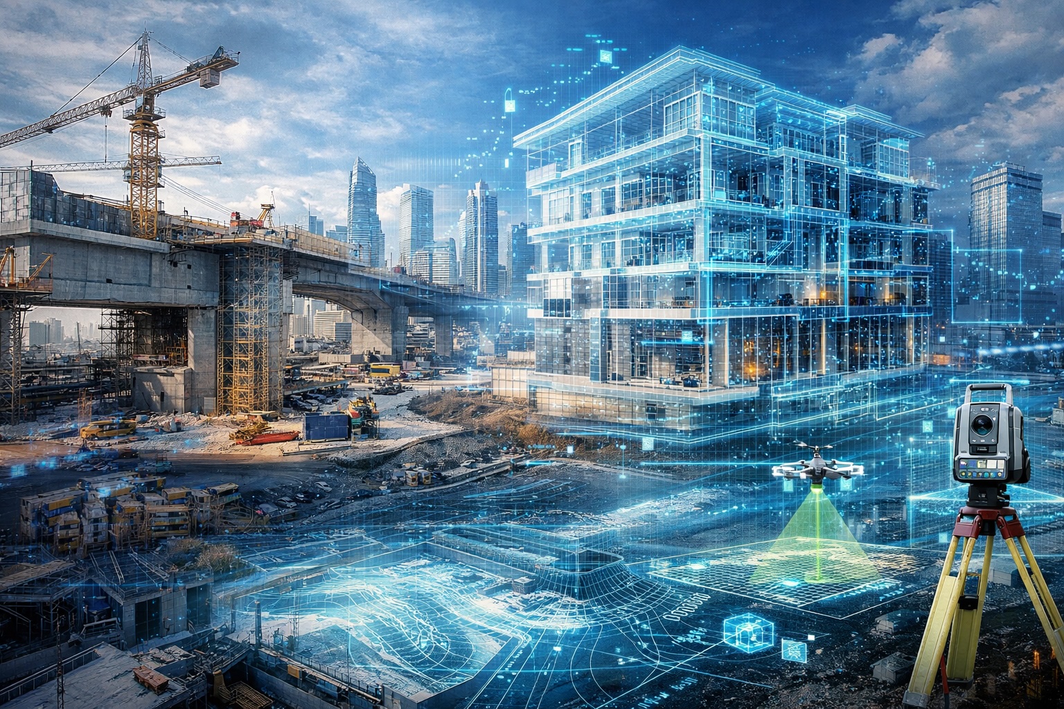 Rilievo 3D e BIM: integrazione tra nuvole di punti, dati geospaziali e modellazione informativa nelle opere pubbliche