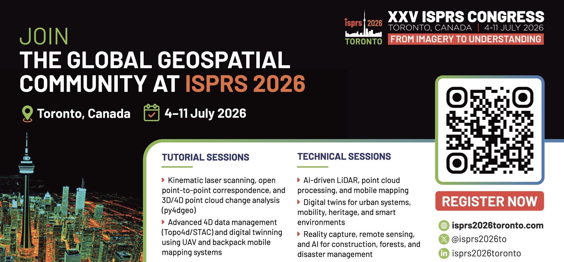 ISPRS 2026 Congress to Showcase Advances in Photogrammetry, Remote Sensing and Spatial Information Sciences