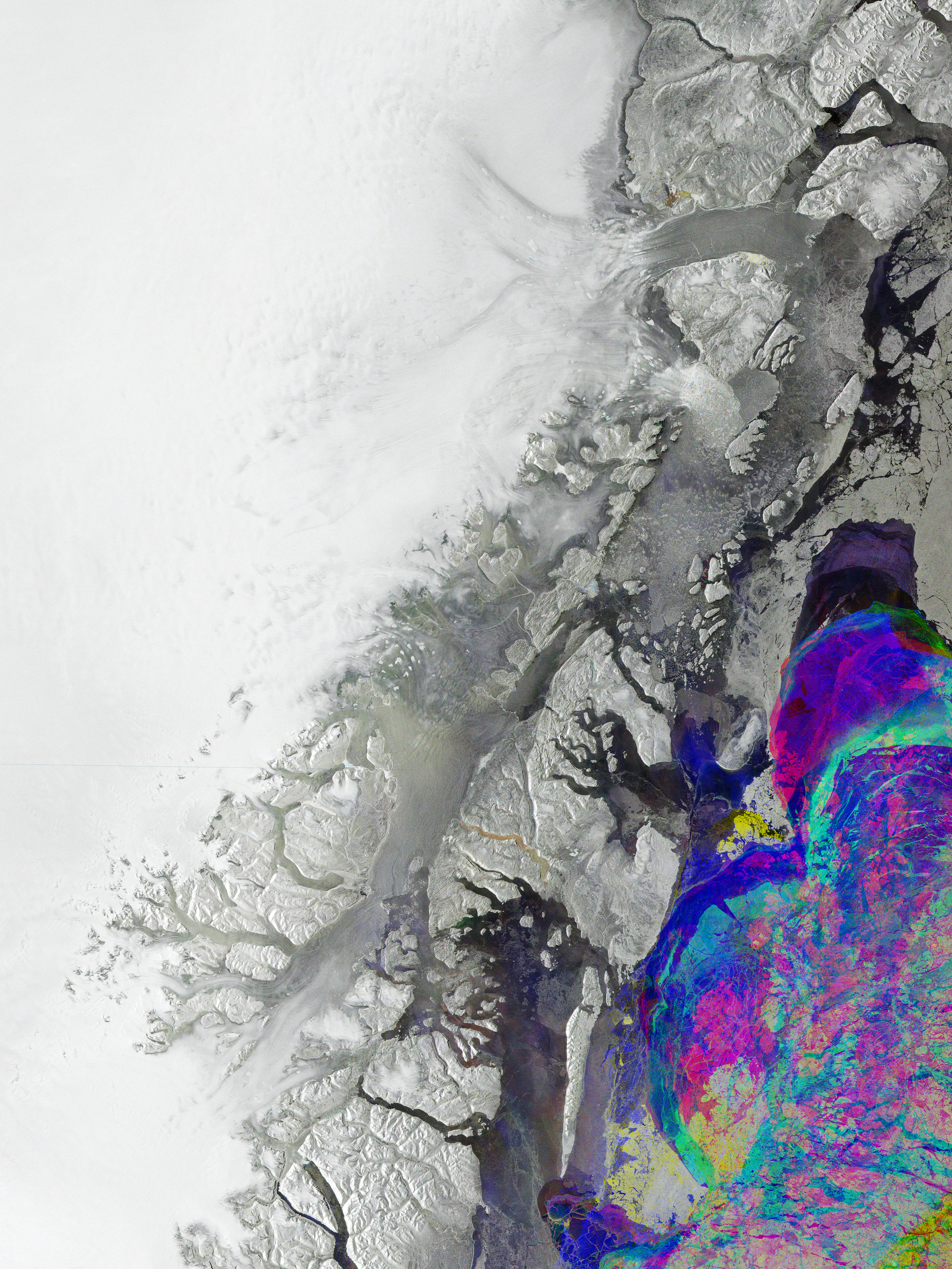 ESA - Immagine della settimana: Cambiamenti del ghiaccio in Groenlandia (10 maggio 2026)