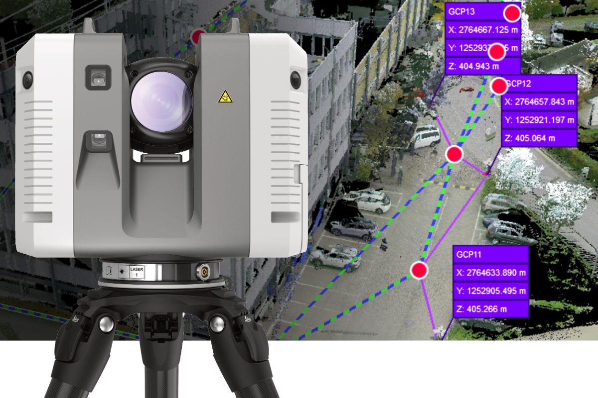 Georeferenziazione con il nuovo flusso di lavoro di estrazione dei target del Leica RTC360