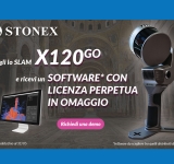 Stonex SLAM X120GO: licenza perpetua gratuita con l’acquisto entro il 31 maggio