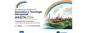 17 - 20 Novembre, Bologna - ASITA 2026 CONFERENZA NAZIONALE DI GEOMATICA E INFORMAZIONE GEOGRAFICA