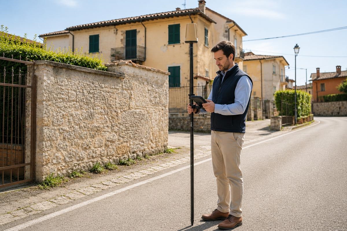 Dal rilievo al dato: come il GPS ProTRACK e Analist 2027 trasformano il Catasto