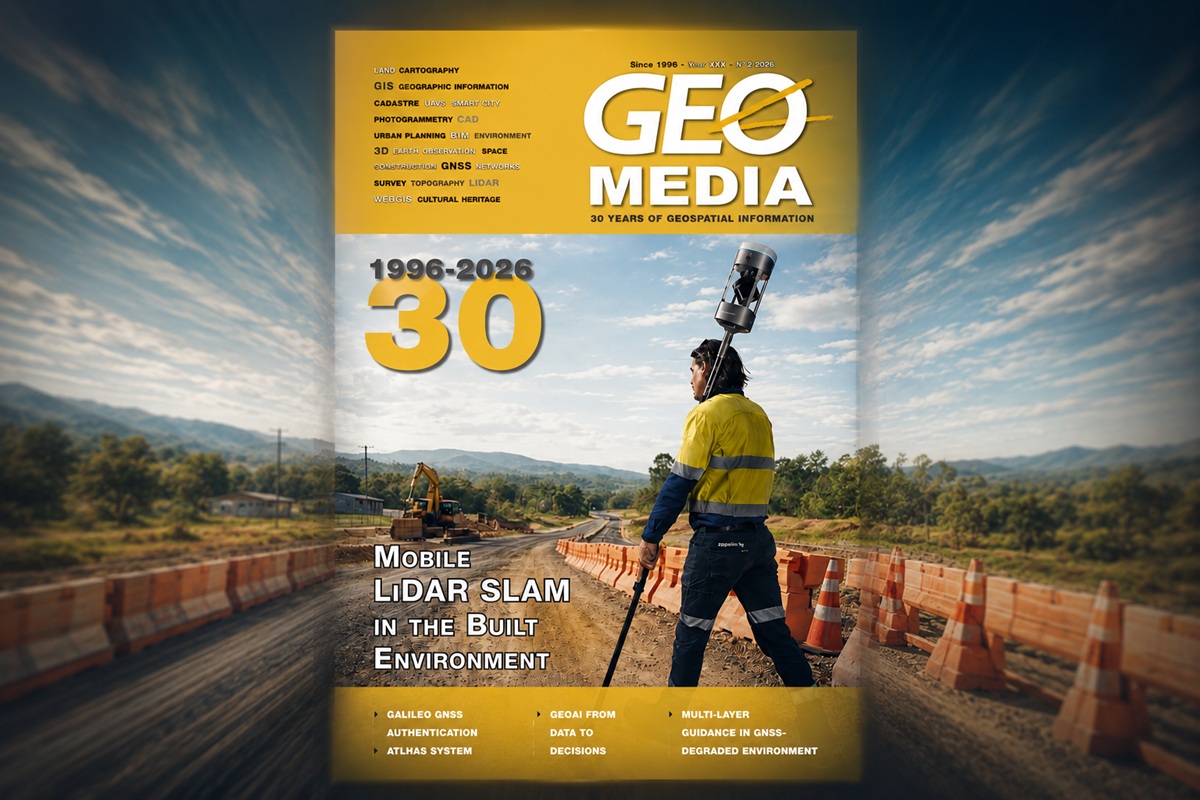 GEOmedia 2/2026 is out: "Mobile LiDAR SLAM in the Built Environment"